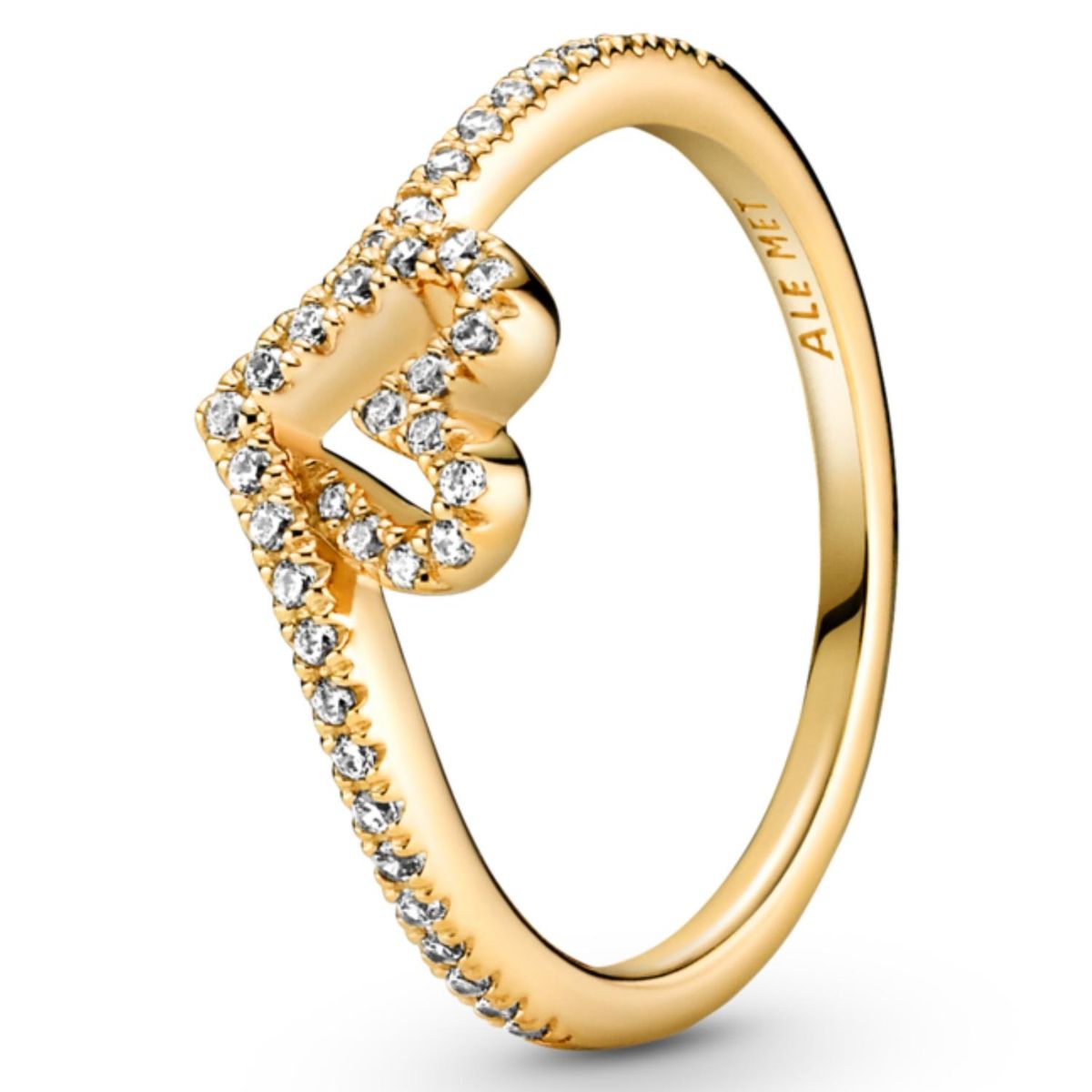 PANDORA - Anillo Corazón Deseo Brillante De Pandora Timeless Mujer Pandora