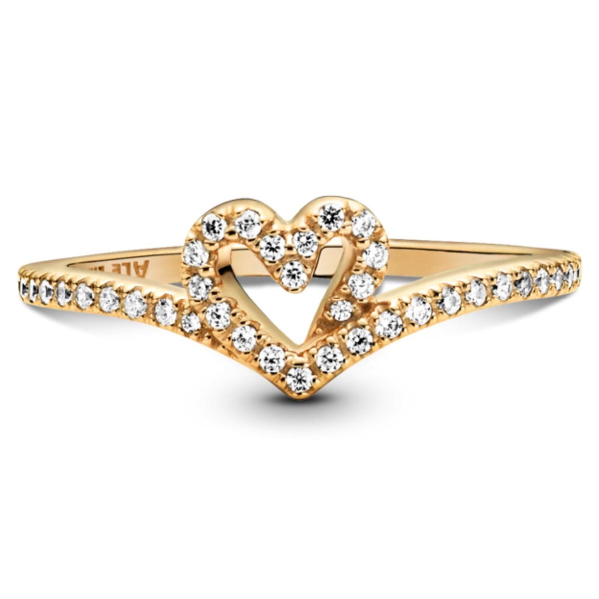 PANDORA - Anillo Corazón Deseo Brillante De Pandora Timeless Mujer Pandora