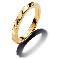 Anillo Banda Ondulada Mujer