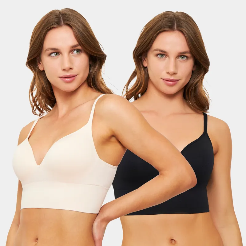 PALMERS - Pack 2 Bralette Mujer Palmers
