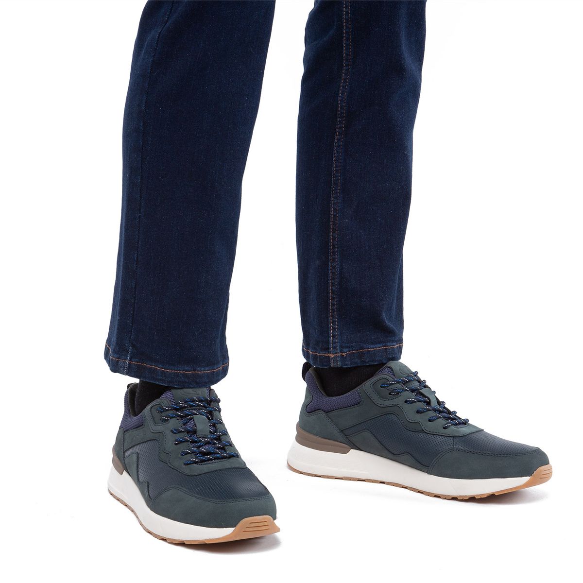 GUANTE - Kioto Zapatilla Casual Hombre Azul Guante