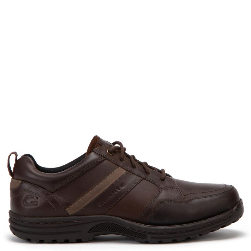 GUANTE - Zapato Casual Hombre Cuero Café Guante