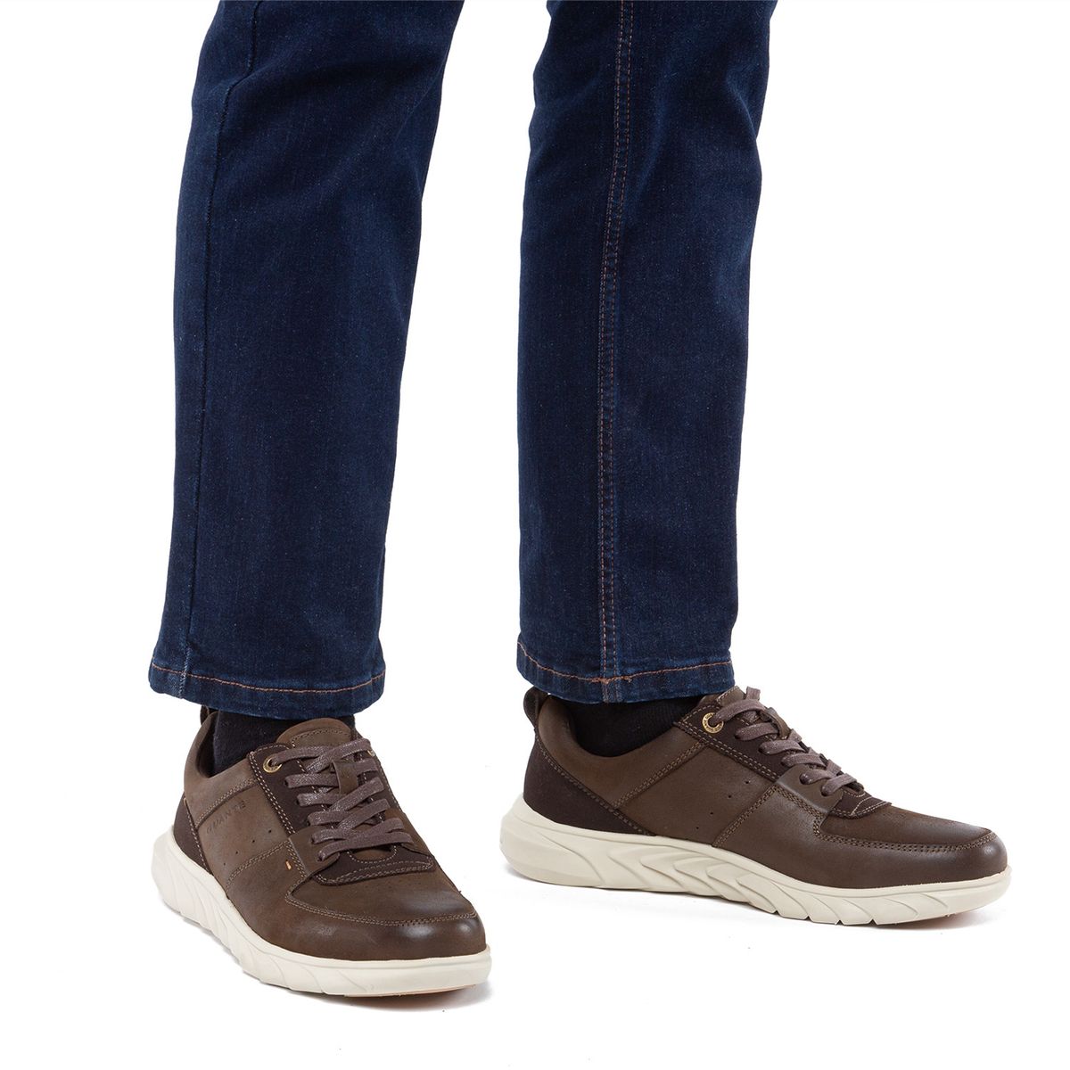 GUANTE - Mumbai Zapato Casual Hombre Café Guante