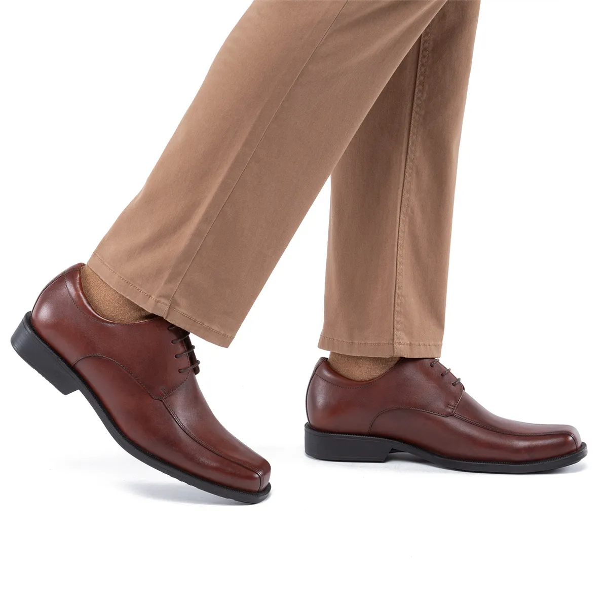 GUANTE - Cleveland Zapato Formal Hombre Cuero Café Guante