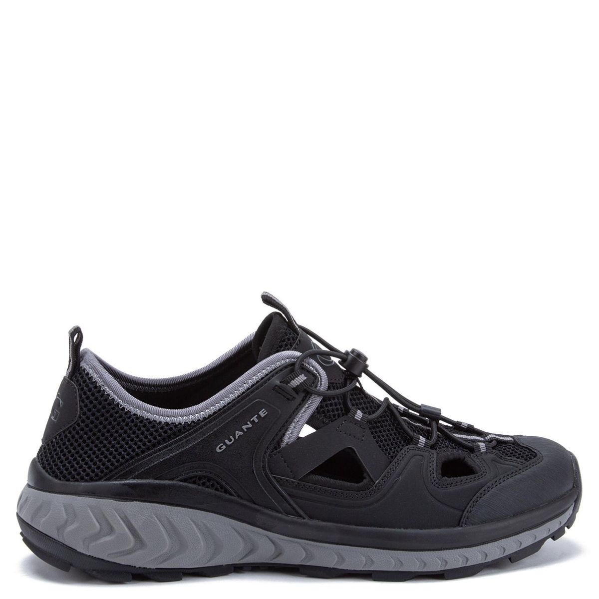 GUANTE - Sandalia Hombre Negro Guante