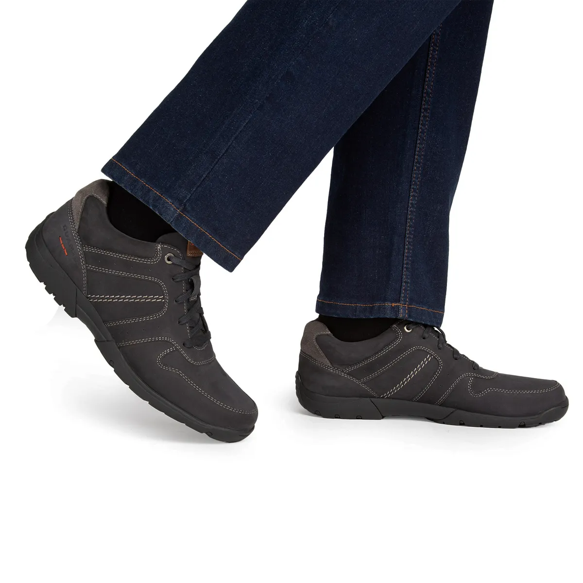 GUANTE - Vancouver Zapato Casual Hombre Cuero Negro Guante