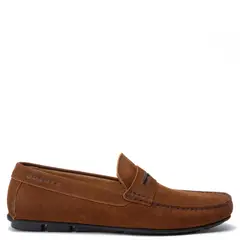 GUANTE - Mocasín Hombre Cuero Café