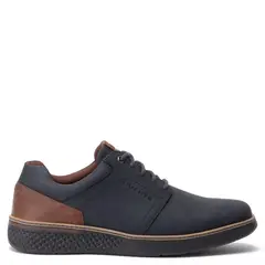GUANTE - Zapato Casual Hombre Cuero Azul