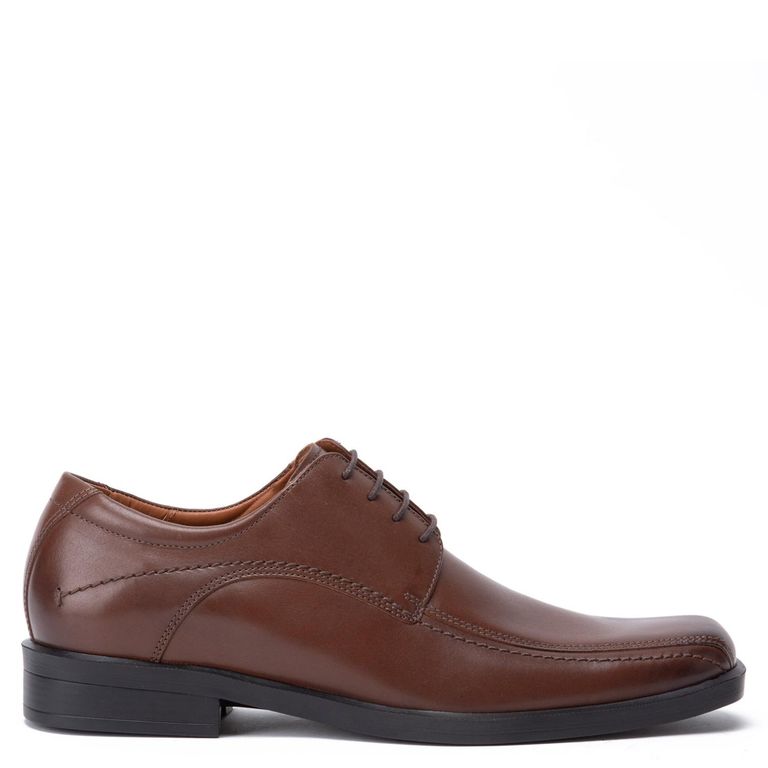 GUANTE Zapato Formal Hombre Cuero Café