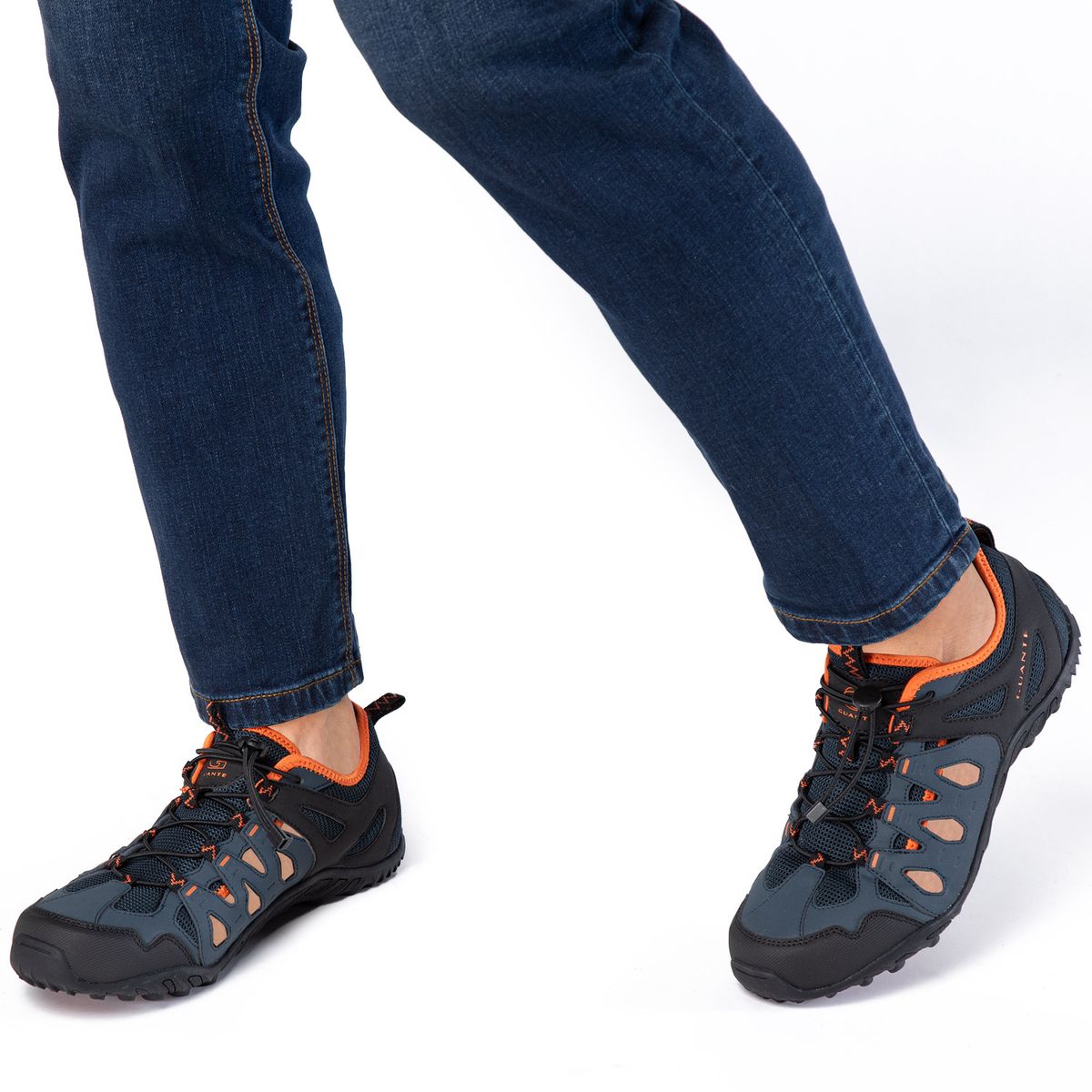 GUANTE - Sandalia Hombre Azul Guante