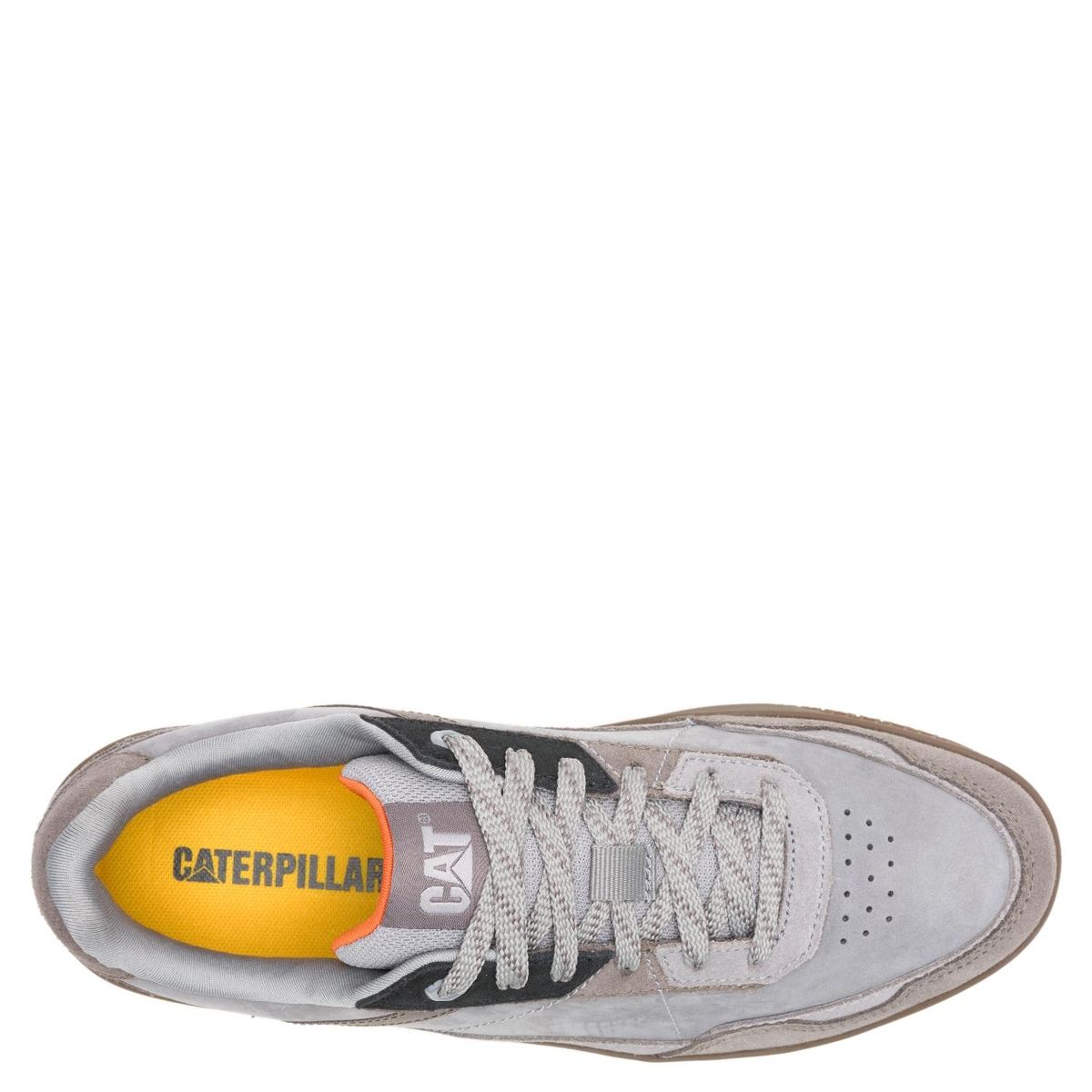 CAT - Pause Retro Leat Zapatilla Urbana Hombre Gris Cat