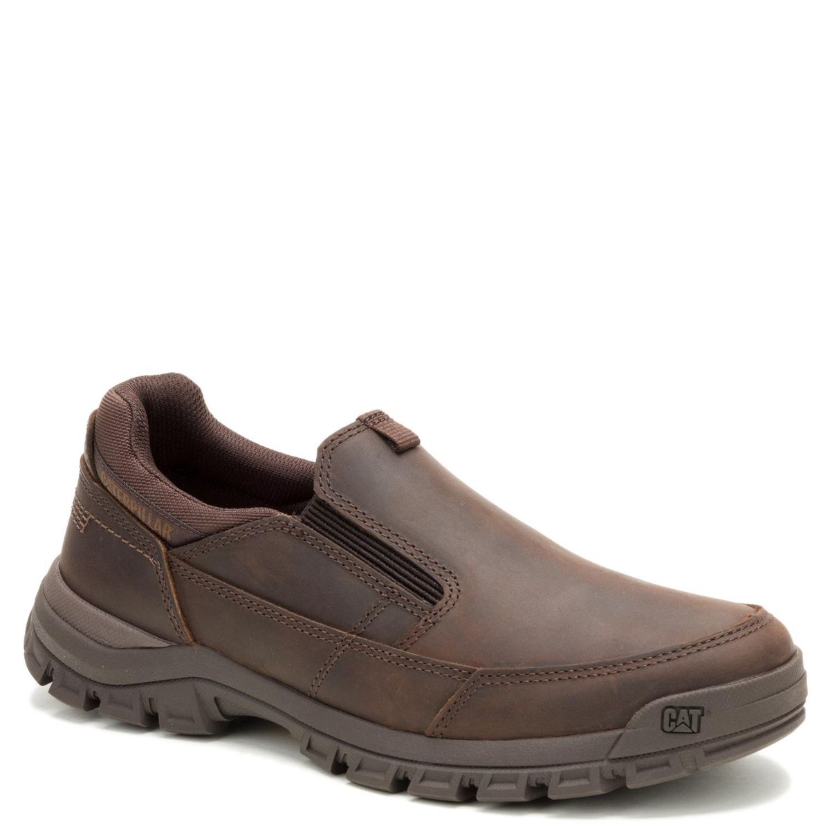 CAT - Zapato Hombre Cuero Café Cat