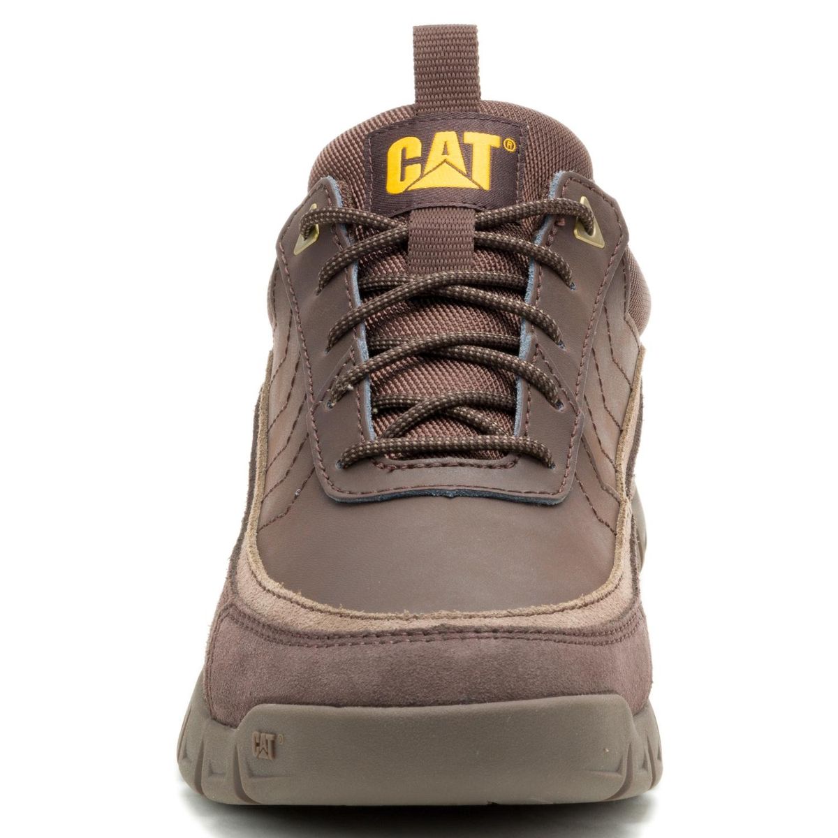 CAT - Versage Zapatilla Urbana Hombre Cuero Café Cat