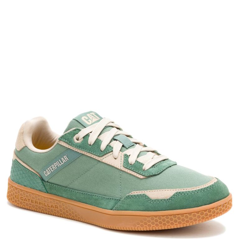 CAT Pause Retro Zapatilla Urbana Hombre Verde