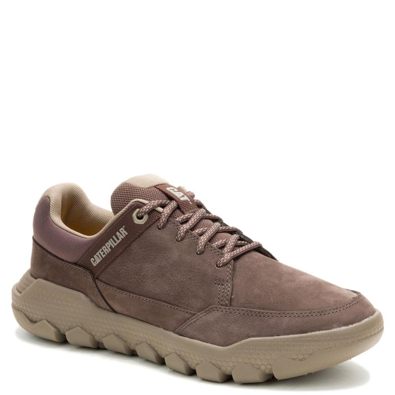 CAT - Hex Lite Cruise Zapatilla Urbana Hombre Cuero Café Cat