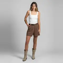 LOLITA LPK - Polera Colo Crudo Mujer