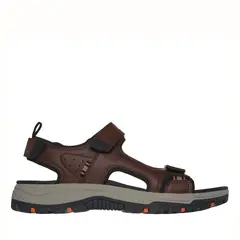 SKECHERS - Sandalia Hombre Café