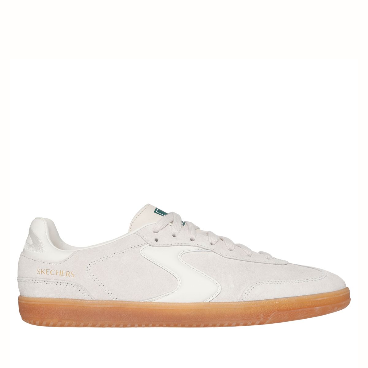 SKECHERS - 254151-Nat Zapatilla Urbana Hombre Cuero Beige Skechers