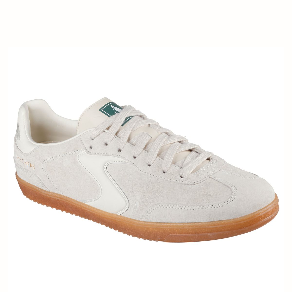 SKECHERS - 254151-Nat Zapatilla Urbana Hombre Cuero Beige Skechers