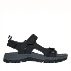 SKECHERS - Sandalia Hombre Negro