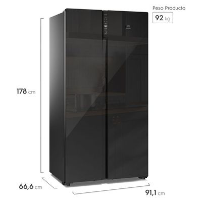Imagen 2 del producto Refrigerador Side By Side ES5GB 525 Litros