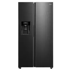 MIDEA - Refrigerador Side By Side No Frost 569 lts MDRS761FGEDX