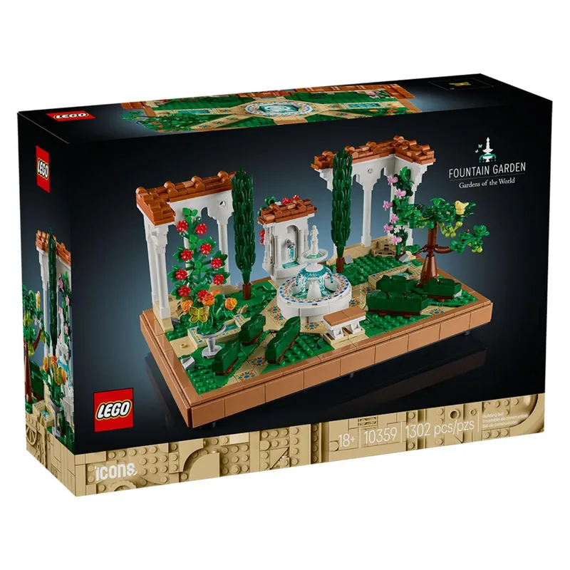 LEGO - Jardin Con Fuente Lego