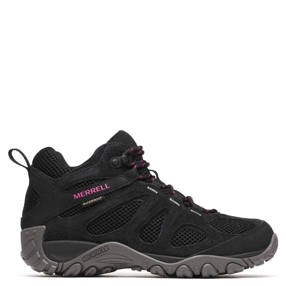 MERRELL - Yokota 2 Mid Zapatilla Outdoor Y Trekking Mujer Negro Merrell