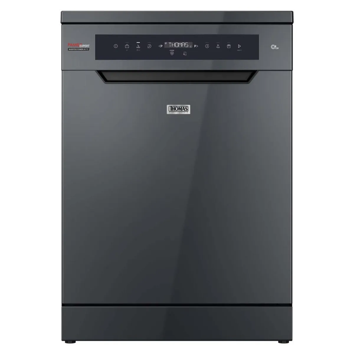 THOMAS - Lavavajillas 16 Cubiertos Inox Dark TH-DW16CA Thomas