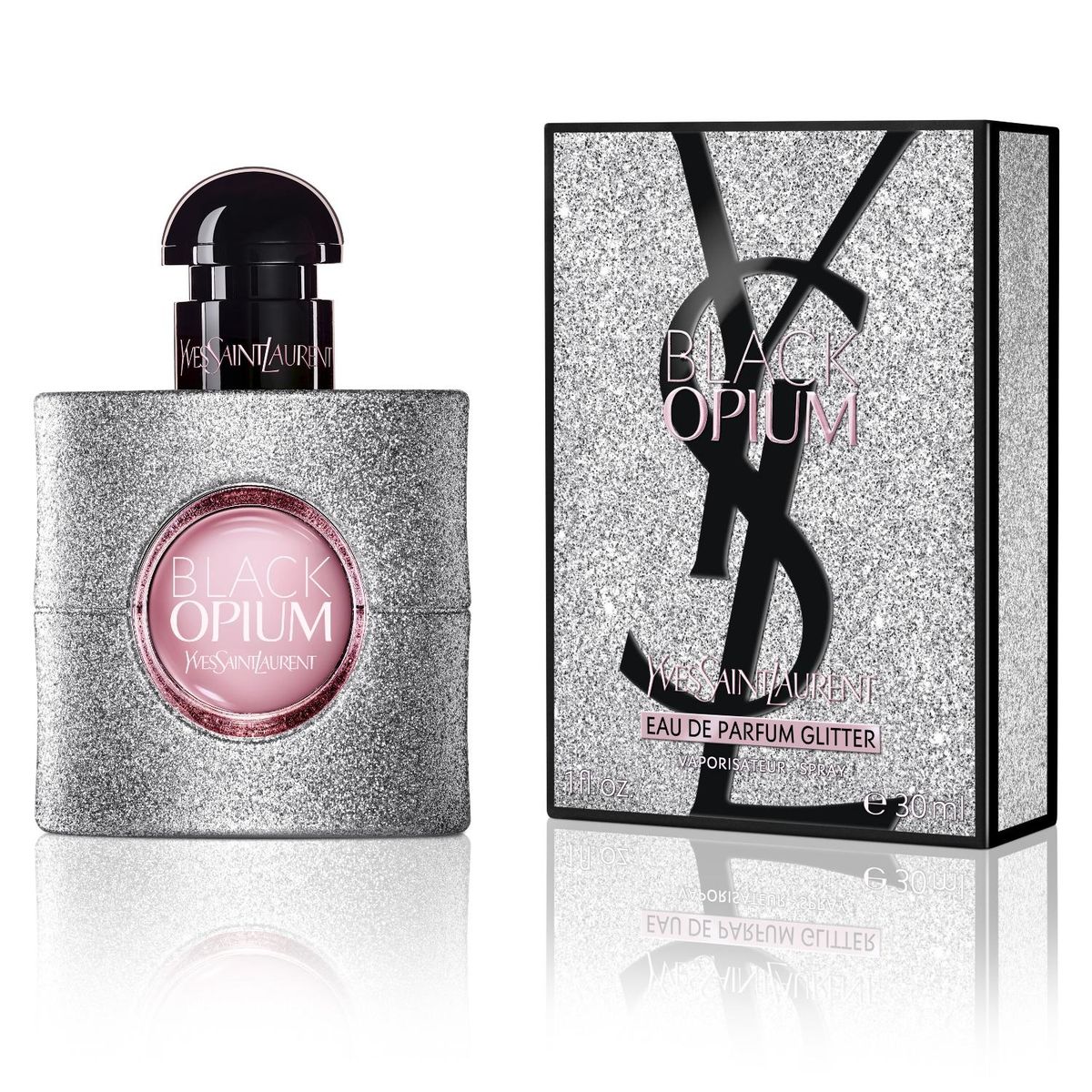 YVES SAINT LAURENT - Perfume Black Opium Glitter Edp Mujer 30 Ml Yves Saint Laurent