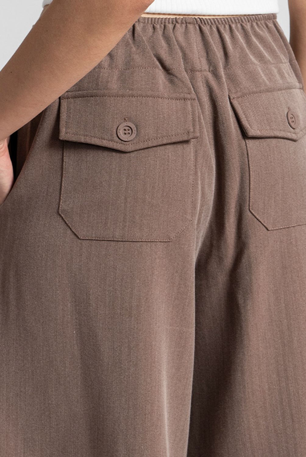 LOLITA POCKET - Pantalón Palazzo Tiro Alto Mujer Lolita Pocket