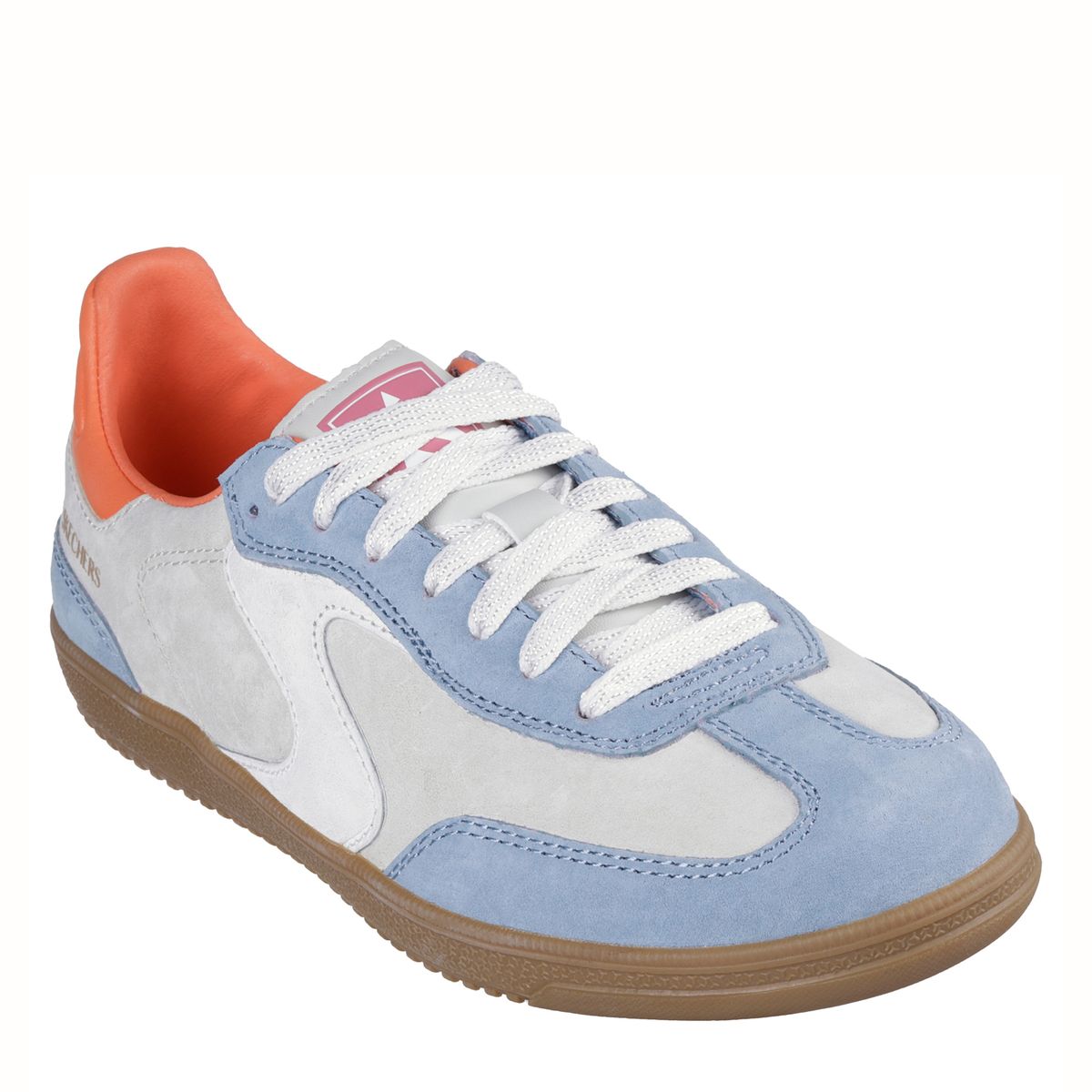 SKECHERS - Hotshot Zapatilla Urbana Mujer Cuero Azul Skechers