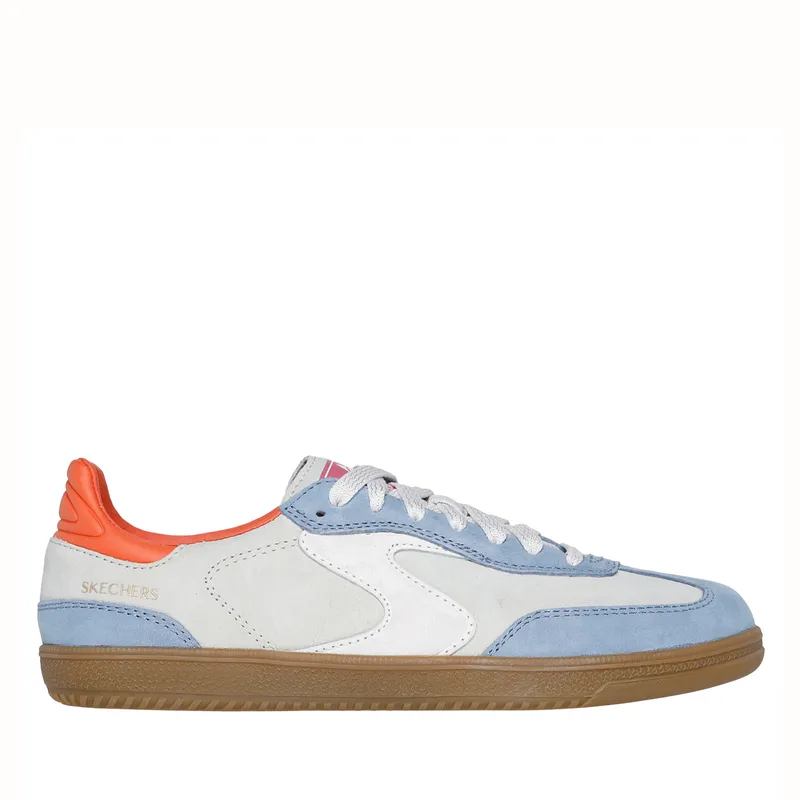 SKECHERS - Hotshot Zapatilla Urbana Mujer Cuero Azul Skechers