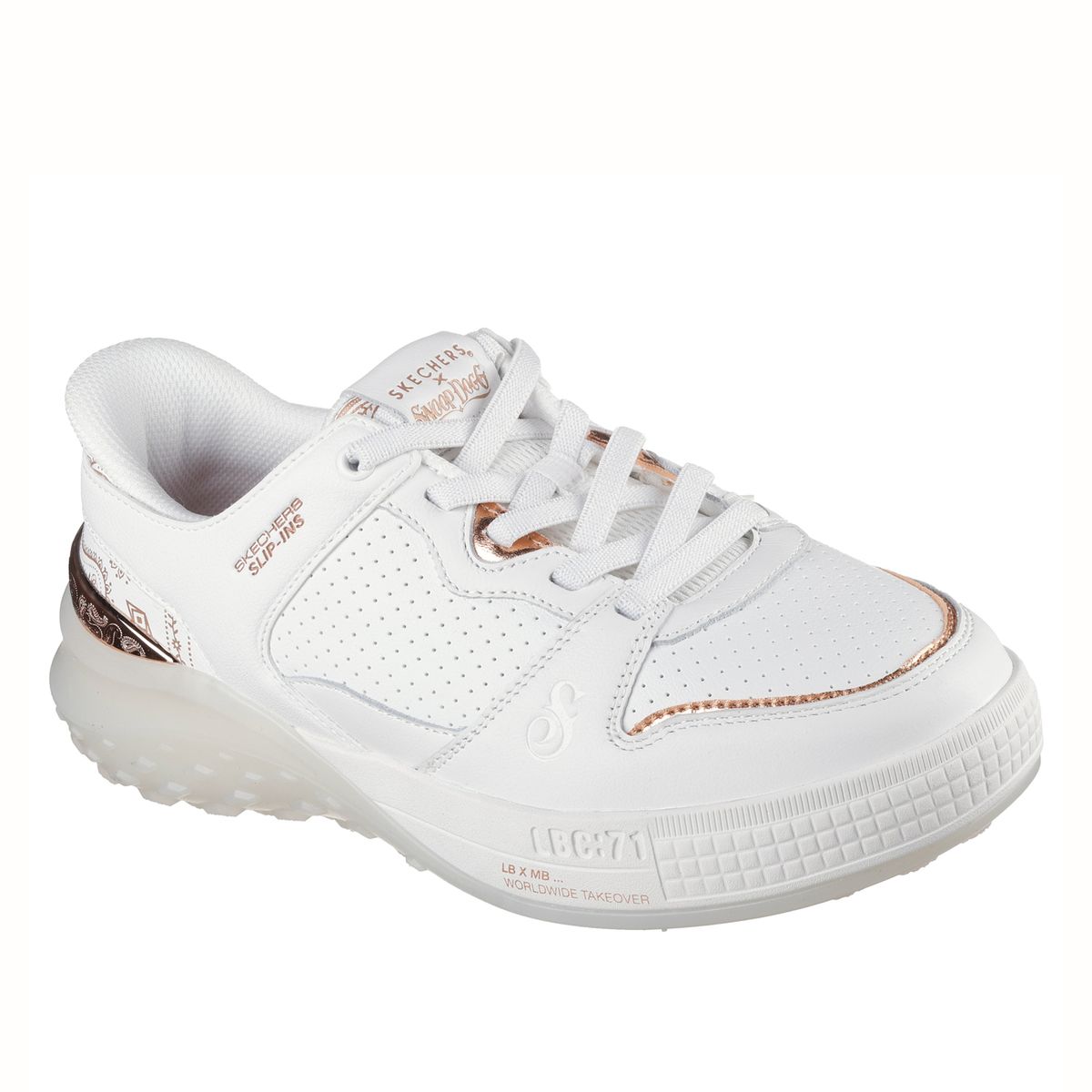 SKECHERS - Sizzle Zapatilla Urbana Mujer Blanco Skechers