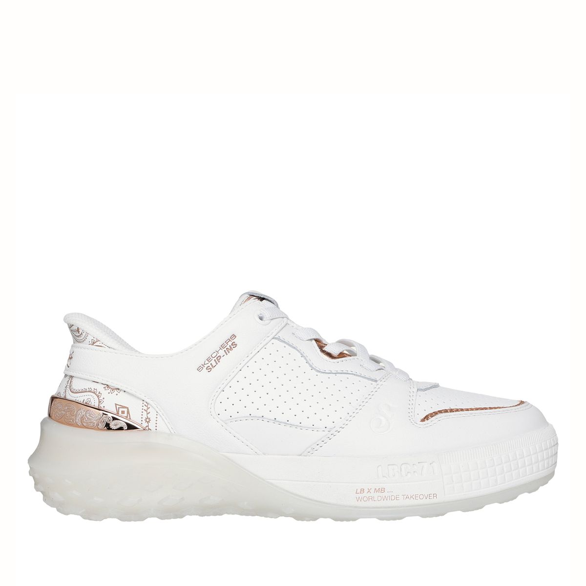 SKECHERS - Sizzle Zapatilla Urbana Mujer Blanco Skechers