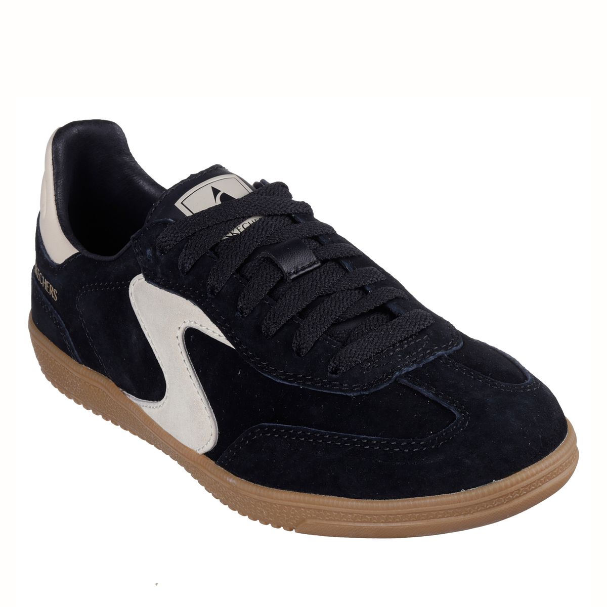 SKECHERS - Hotshot Zapatilla Urbana Mujer Cuero Negro Skechers