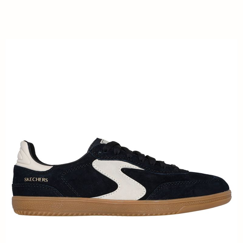 SKECHERS - Hotshot Zapatilla Urbana Mujer Cuero Negro Skechers