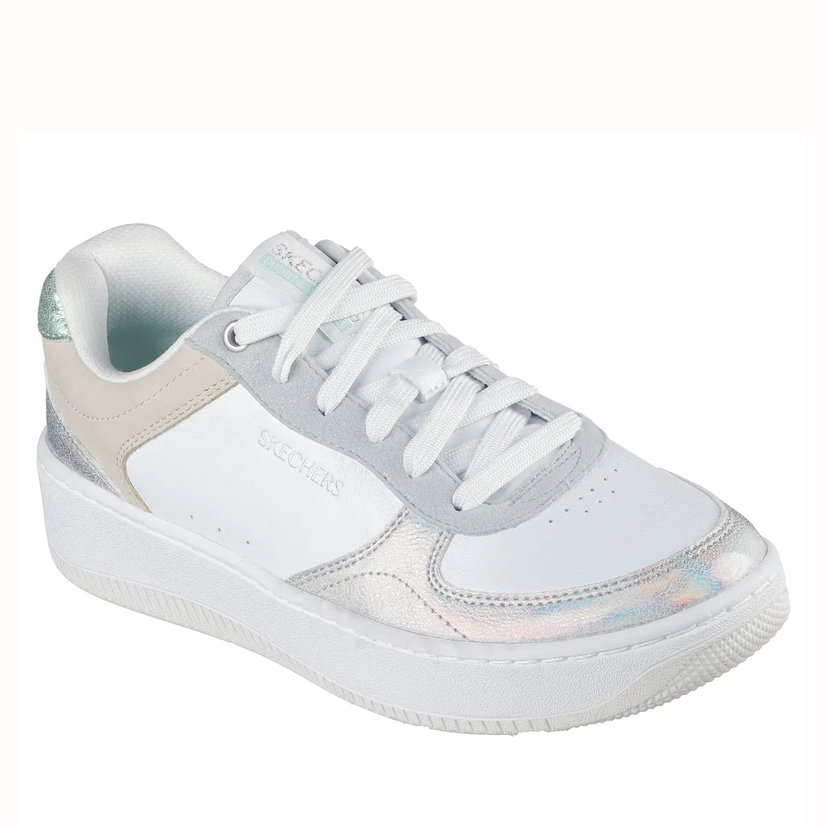 SKECHERS - Sport Court 2.0 Zapatilla Urbana Mujer Blanco Skechers