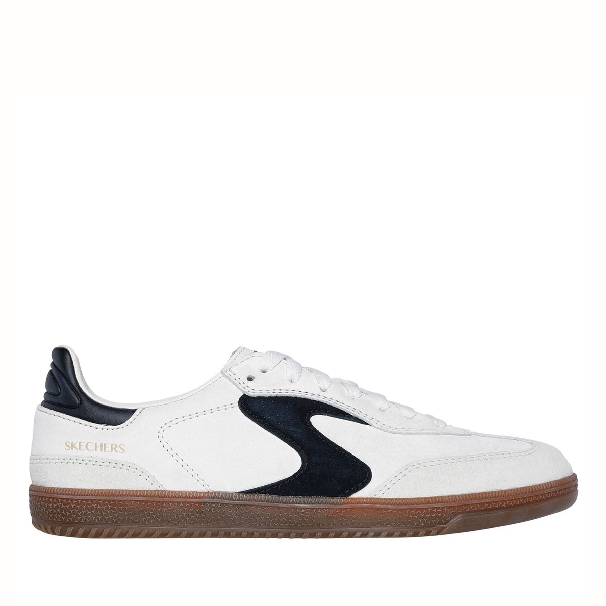 SKECHERS - Hotshot Zapatilla Urbana Mujer Cuero Beige Skechers