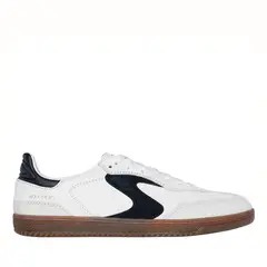 SKECHERS - Hotshot Zapatilla Urbana Mujer Cuero Beige