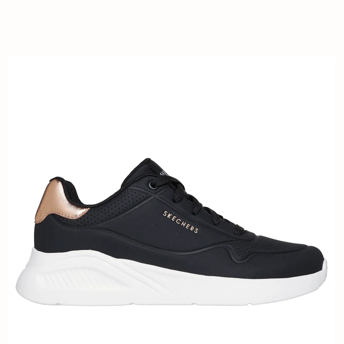 SKECHERS - Uno Lite Zapatilla Urbana Mujer Negro Skechers