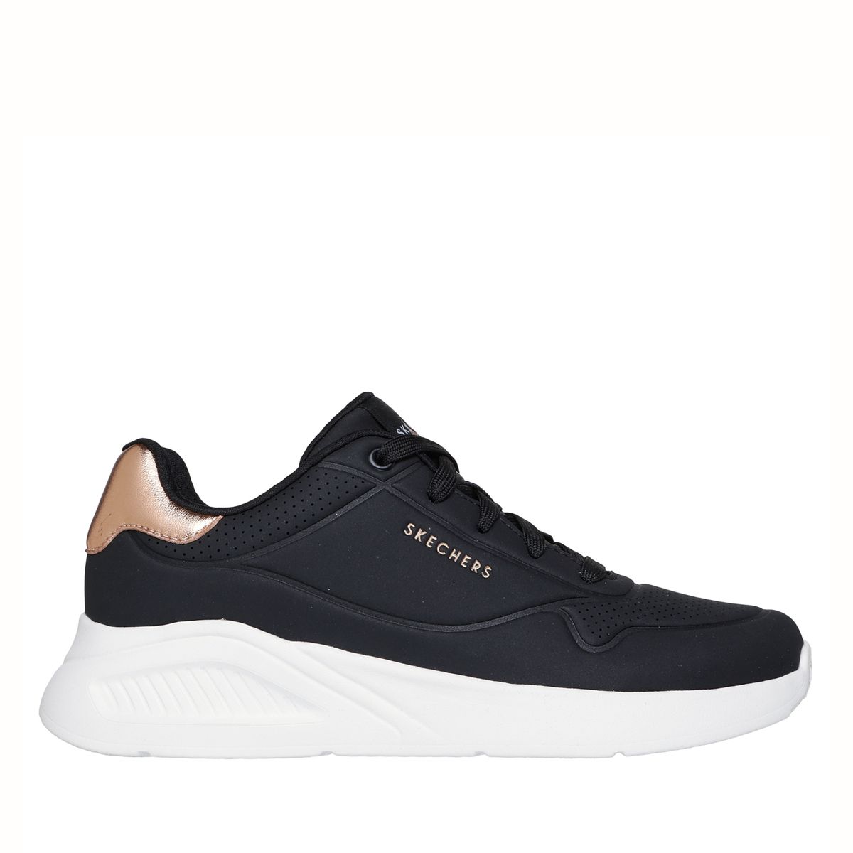 SKECHERS - Uno Lite Zapatilla Urbana Mujer Negro Skechers