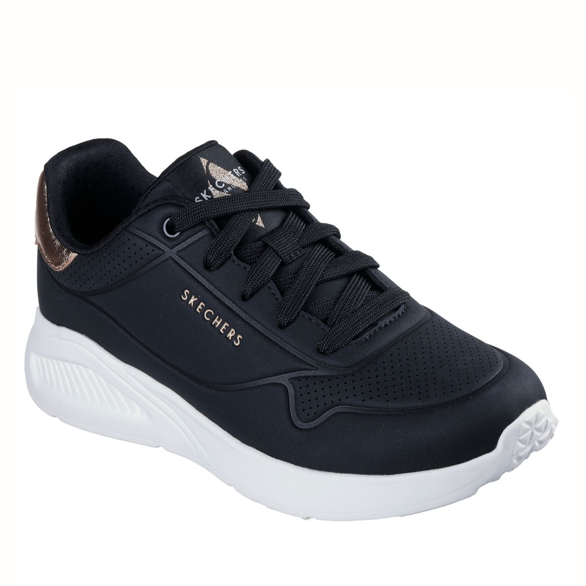 SKECHERS - Uno Lite Zapatilla Urbana Mujer Negro Skechers