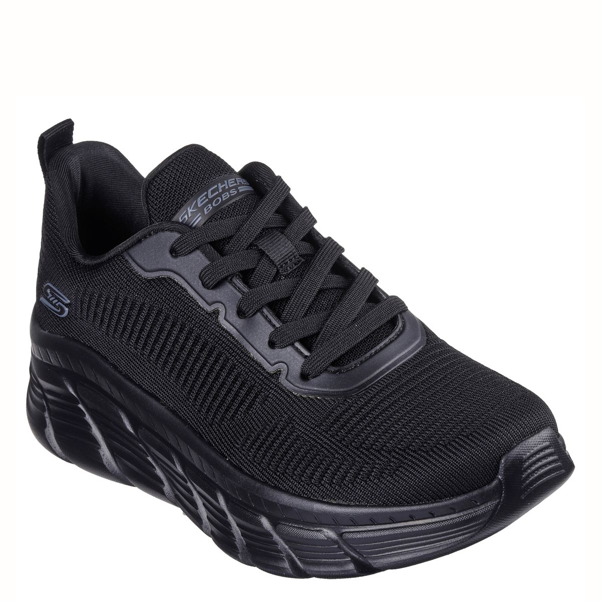 SKECHERS - Bobs B Flex Zapatilla Urbana Negra Mujer Skechers