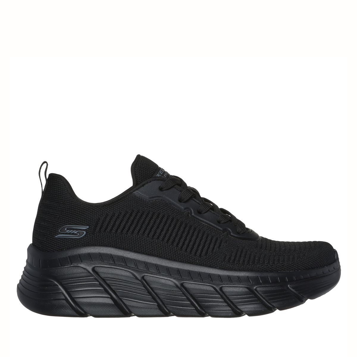 SKECHERS - Bobs B Flex Zapatilla Urbana Negra Mujer Skechers
