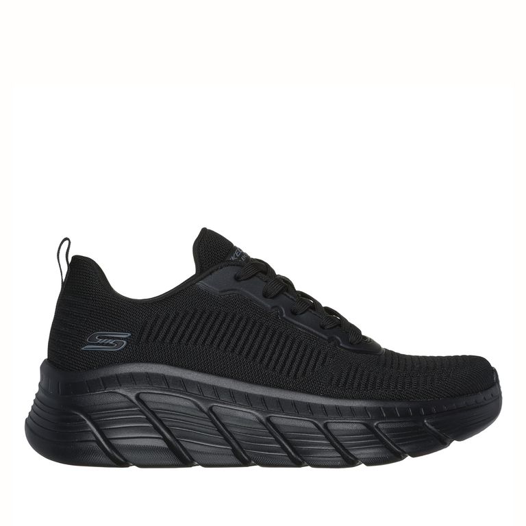 Bobs B Flex Zapatilla Urbana Negra Mujer