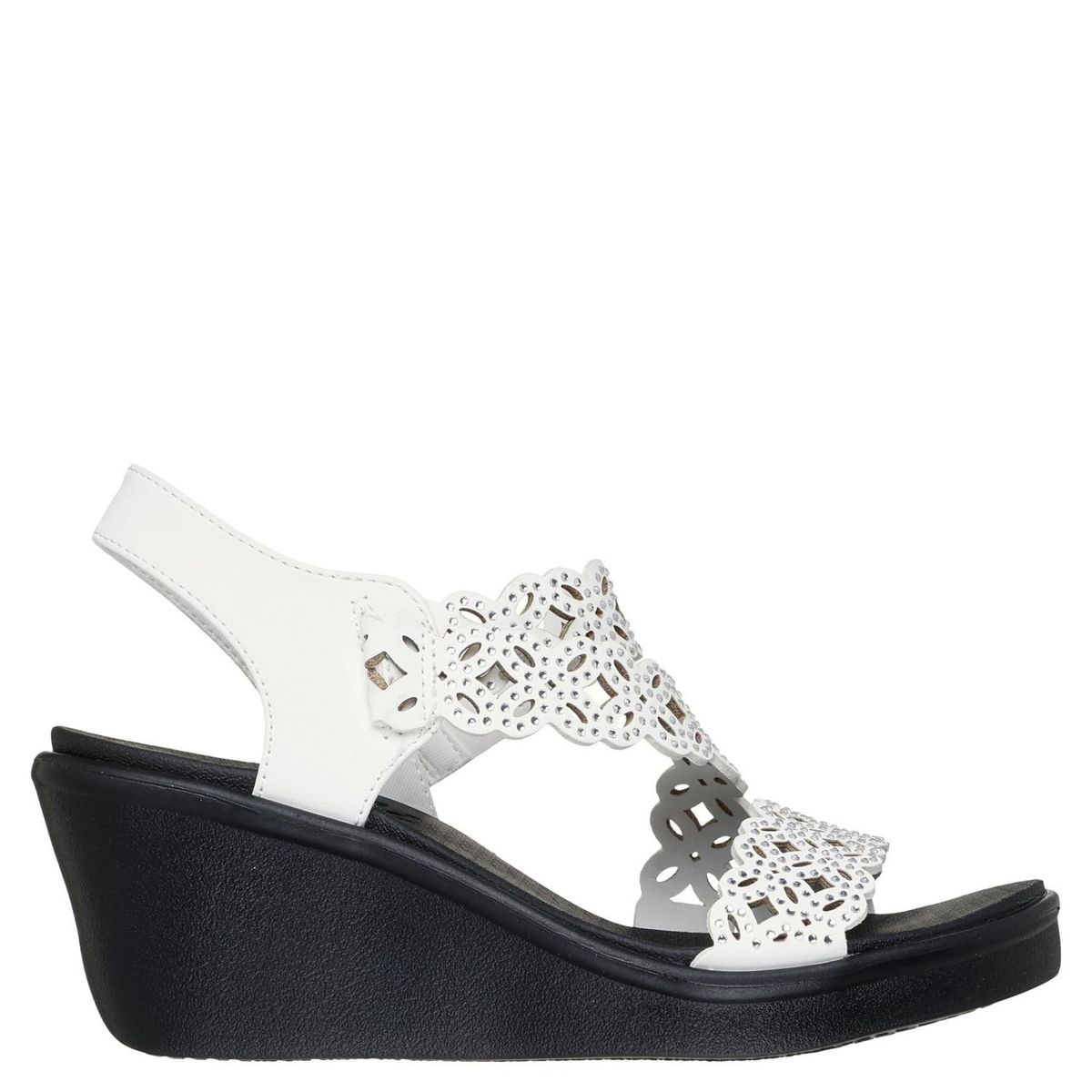 SKECHERS - Sandalia Mujer Blanco Skechers