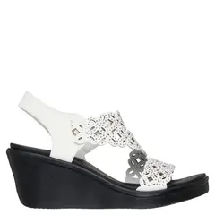 SKECHERS - Sandalia Mujer Blanco