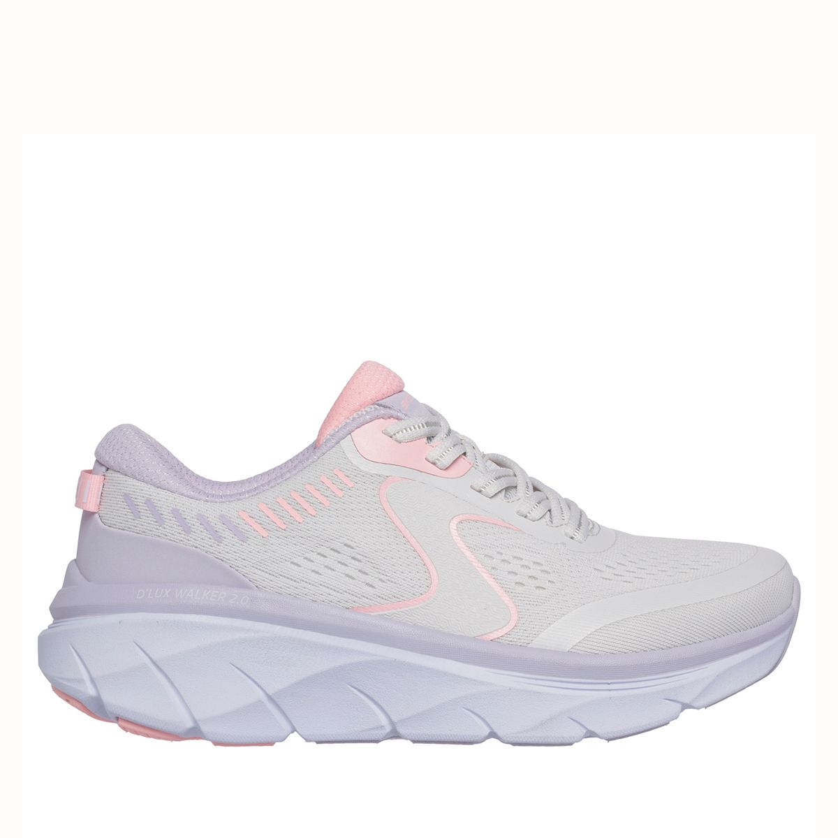 SKECHERS - D'Lux Walker 2.0 Zapatilla Urbana Mujer Rosado Skechers