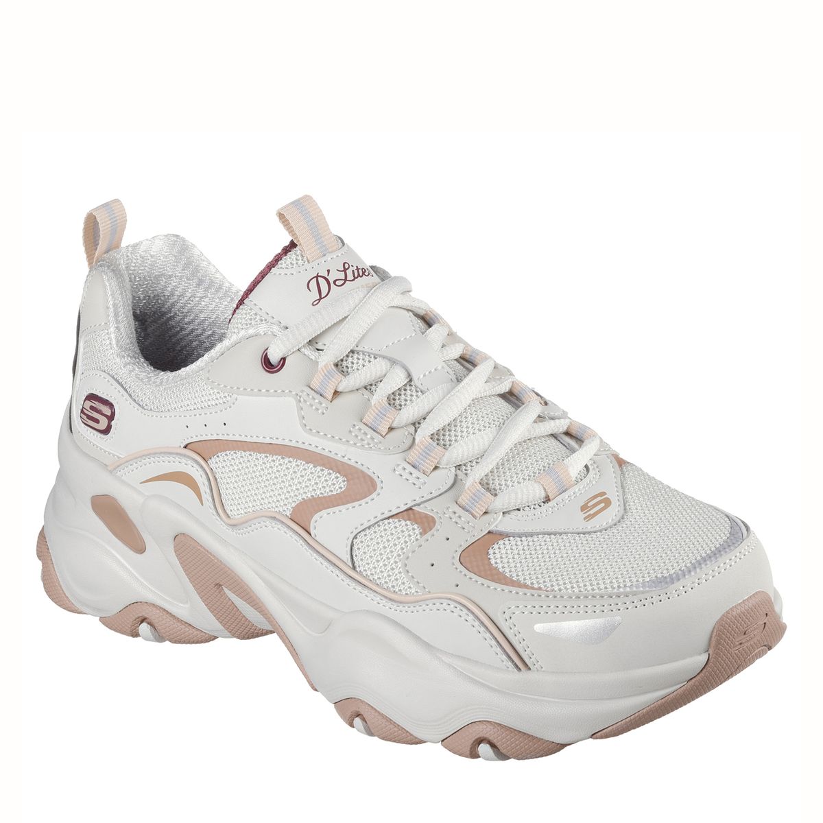 SKECHERS - D'Lites 5.0 Zapatilla Urbana Mujer Blanco Skechers
